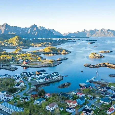 公寓 Lofoten Oceanfront Panoramic *