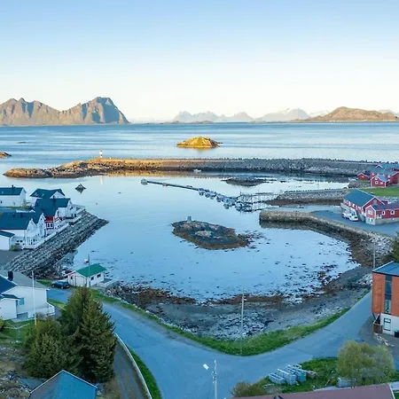 公寓 Lofoten Oceanfront Panoramic