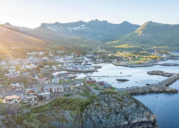 Lofoten Oceanfront Panoramic 公寓 Kabelvåg