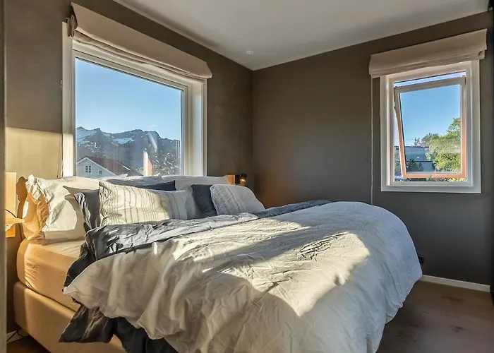 Lofoten Oceanfront Panoramic 公寓 Kabelvåg