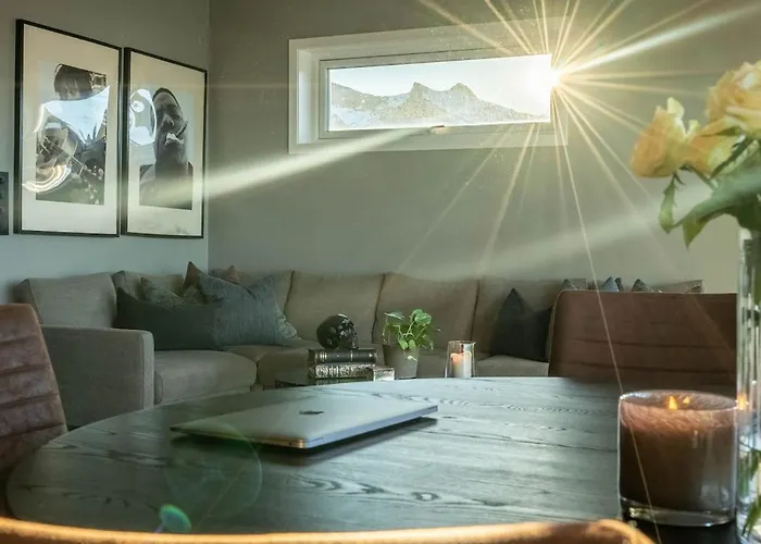 Lofoten Oceanfront Panoramic 公寓 Kabelvåg