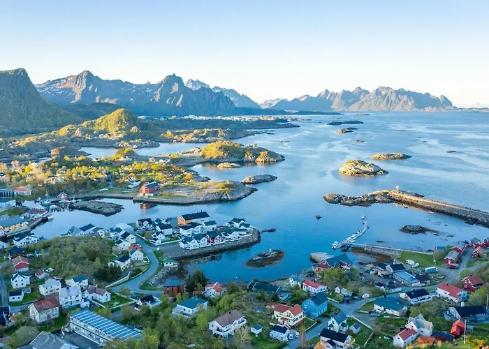 公寓 Lofoten Oceanfront Panoramic *