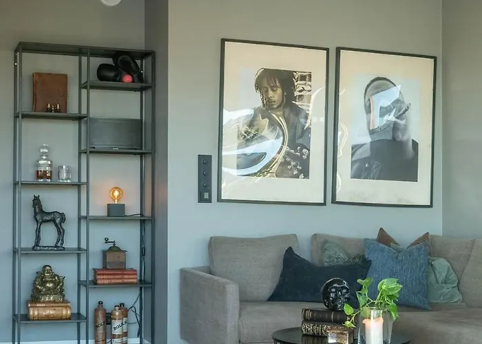 公寓 Lofoten Oceanfront Panoramic Kabelvåg