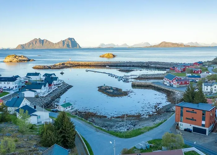 公寓 Lofoten Oceanfront Panoramic