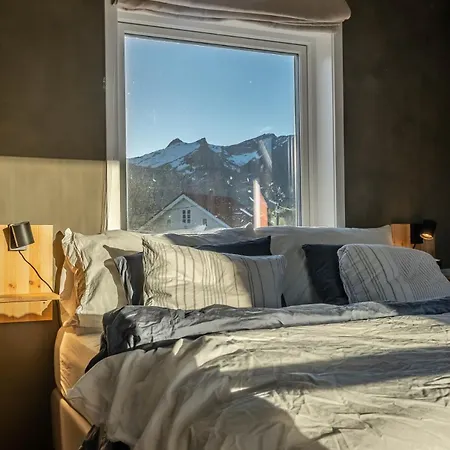 דירה Lofoten Oceanfront Panoramic